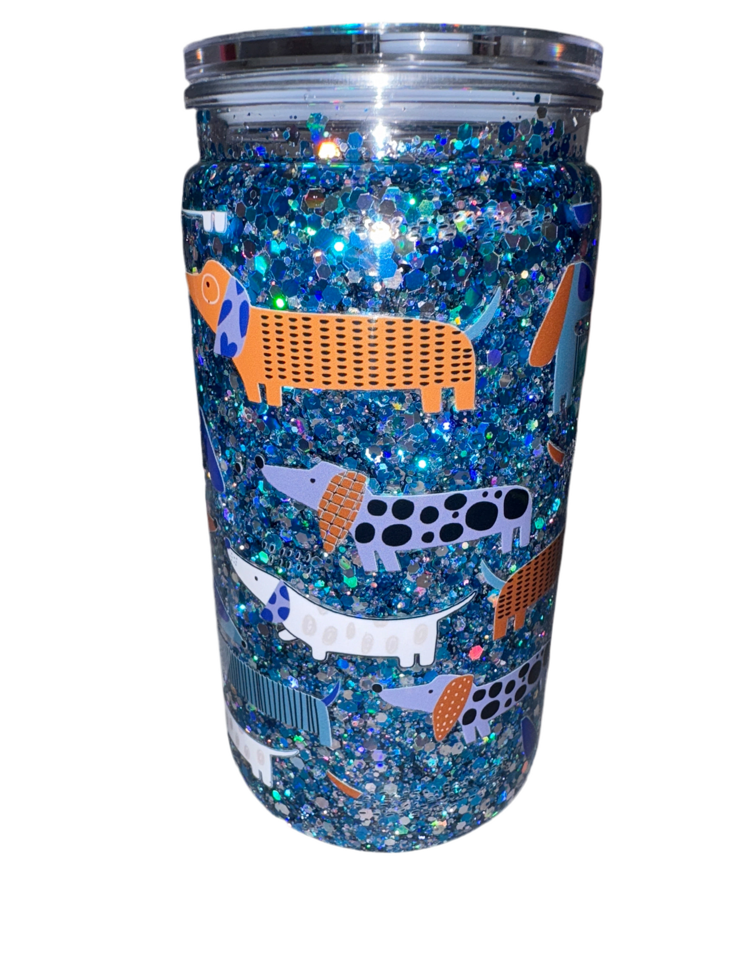 Wiener dog cup! ( 16 oz Acrylic cup slow flow )