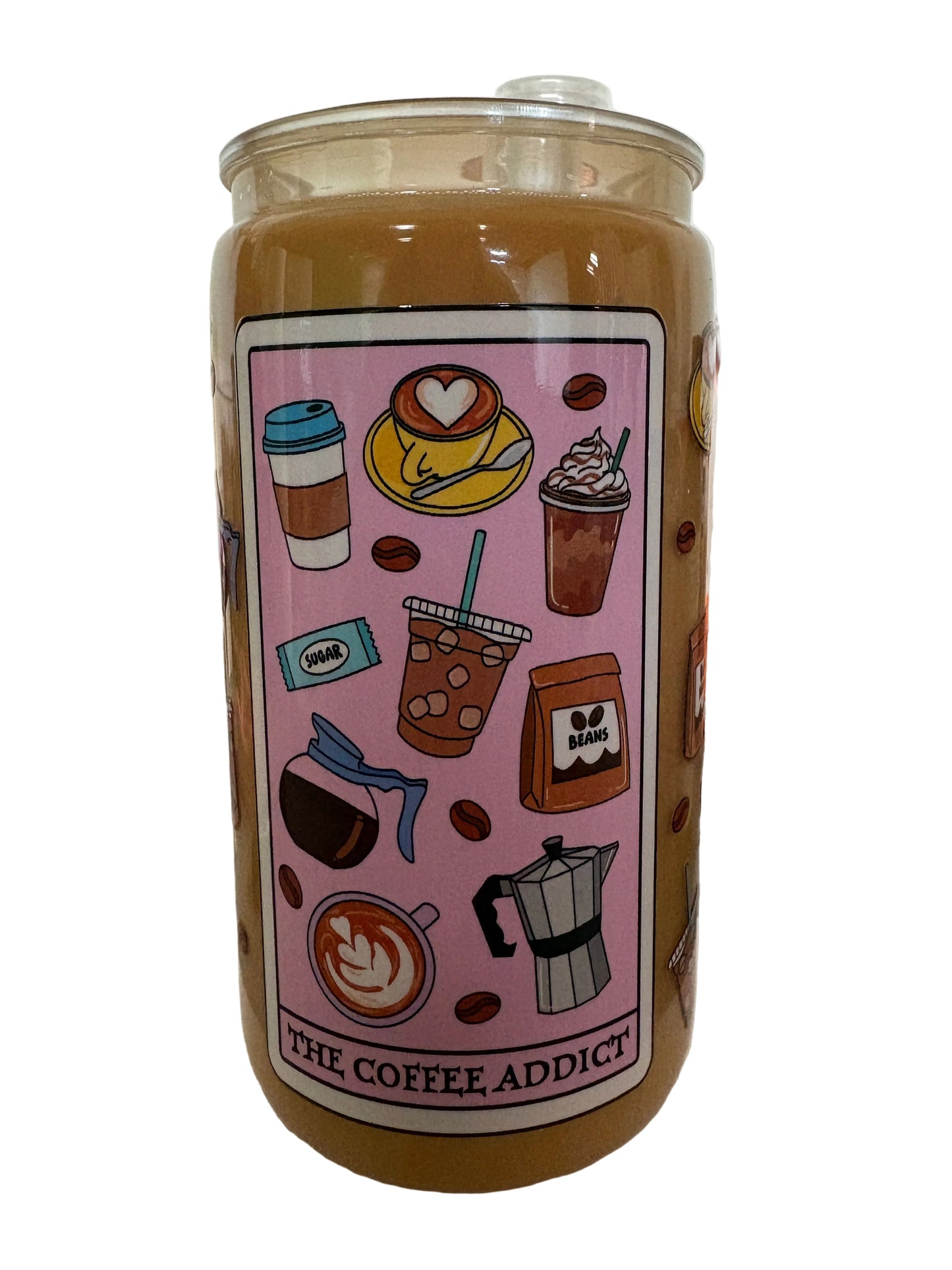 The Coffee Addict! 16oz coffee cup